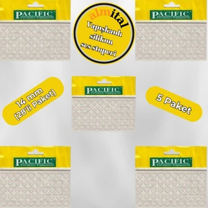 PACIFIC Okyanus Yapışkanlı Silikon Ses Stoperi, 9mm 5'li paket