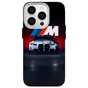 IPHONE 15 Pro Max Özel Bmw M Sport Tasarımlı Lüks Silikon Kılıf