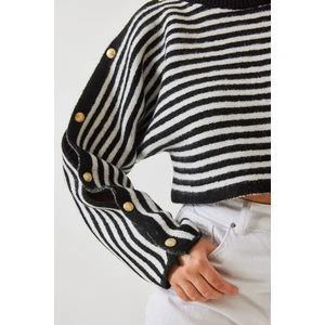 Kadın Yarasa Kol Triko Kazak