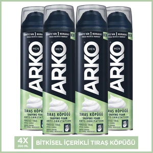 Men Anti-Irritation Tahriş Karşıtı Erkek Tıraş Köpüğü 4X200 ml