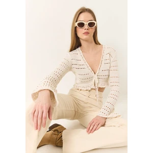 Kadın Ajurlu Rustik Bluz