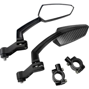 Bisiklet Aynası, Ayarlanabilir Bisiklet Aynaları Gidon Dikiz Aynası 360°DÖNEBILEN Bisiklet Aynası Geniş Açıdarbeye Dayanıklı Aynalar (Yurt Dışından)