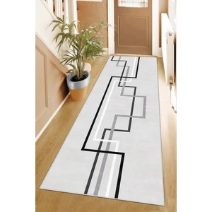 West Home Makinede Yıkanabilir Kaymaz Taban Leke Tutmaz Modernkesme Yolluk Mutfak Yolluk Halı Yolluk