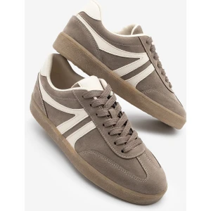 Kadın Sneaker Bağcıklı Düz Taban Spor Ayakkabı Tiyone