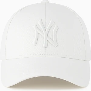 Ny New York Nakış Unisex Beyzbol Beyaz Şapka Kadın Şapka Erkek Şapka Yazlık Şapka