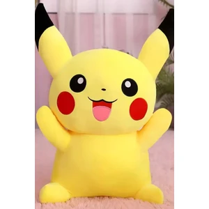 Büyük Boy Pokemon Pikachu Peluş Oyuncak Pokemon Pikaçu Oyuncak 35 cm