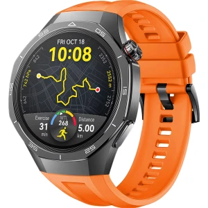Huawei Watch Gt 5 Pro 46MM ile Uyumlu Özel Tasarım Tokalı Silikon Kordon Kayış - FC1063