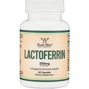 Double Wood Lactoferrin 250 mg 60 Veg. Kapsül