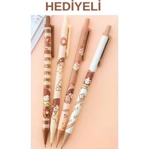 Lucky Stars Strawberry 4'lü 0.7 Uçlu Kalem Seti