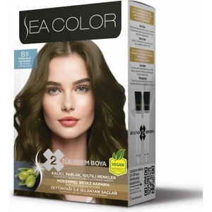 Sea Color Mükemmel Beyaz Kapama 2X50 ml Tüp Boya 2 Adet Oksidan