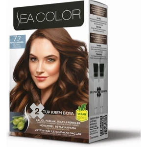 Sea Color Mükemmel Beyaz Kapama (1 Pk x 2 Tüp Saç Boyası ve Oksidan)