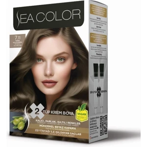 Sea Color Mükemmel Beyaz Kapama (1 Pk x 2 Tüp Saç Boyası ve Oksidan)