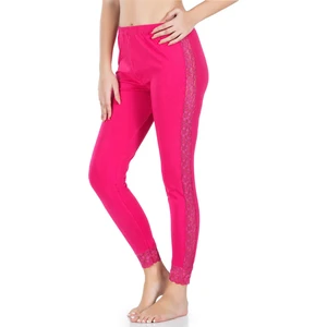 Iç Giyim Derya Kurşun Yan Kısımları Dantelli Pamuk Kumaş Yüksek Bel Tayt