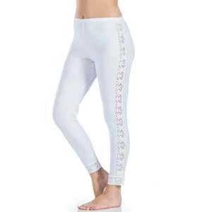 Iç Giyim Derya Kurşun Yan Kısımları Dantelli Pamuk Kumaş Yüksek Bel Tayt