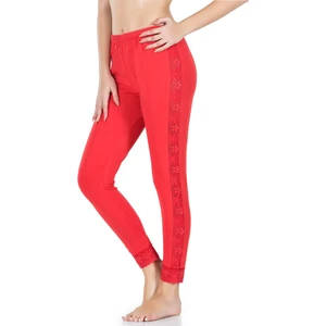 Iç Giyim Derya Kurşun Yan Kısımları Dantelli Pamuk Kumaş Yüksek Bel Tayt