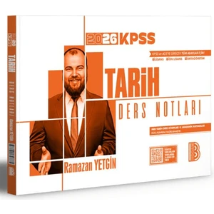 2026 Kpss Tarih Ders Notları