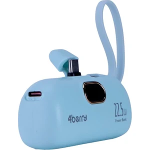 DX269B Yeşil Powerbank – 5.000 Mah, 22.5 W Type-C Hızlı Şarj