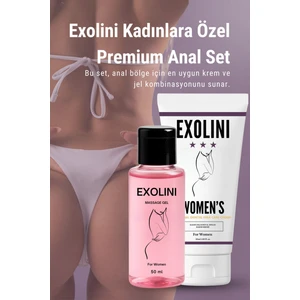 Kadınlara Özel Premium Set 50 ml Masaj Jeli + 50 ml Bakım Kremi 2’li