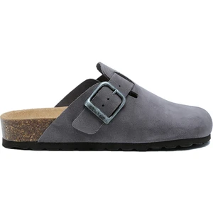 K13789SD Kifidis Soft Step Kadın Süet Deri Sabo Mantar Terlik 36-41