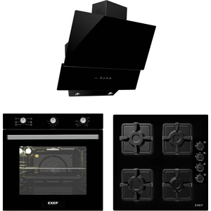 Hero Siyah 3'lü Ankastre Set (ED402-EO320-EF240)