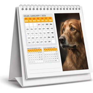 2026 Köpek Masa Takvimi