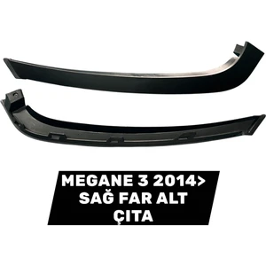 Megane 3 Sağ Far Alt Çıtası 2014> 260E07082R