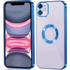 Iphone 11 Uyumlu Luxury Logo Kısmı Açık Köşeli Iphone 12 Görünümlü Kılıf