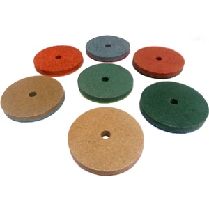 Mermer Temizleme ve Parlatma Pedleri 7'lİ Set (Çap:100mm)