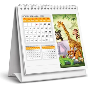 2026 Çocuk Masa Takvimi