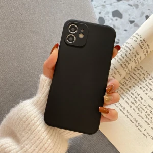 Iphone 11 Uyumlu (Köşeli 12 Görünümlü) Içi Kadifeli Kamera Korumalı Lansman Kılıf