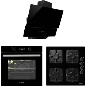 Smart Siyah 3 Lü Ankastre Set (ED402-EO320-EF200)