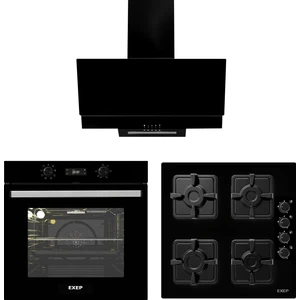 Plus Line Siyah  3 Lü Ankastre Set (ED401-EO320-EF260)
