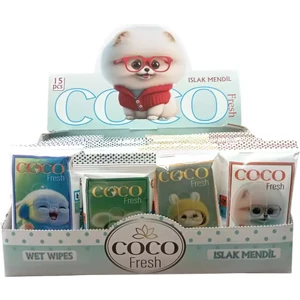 Coco Fresh Islak Mendil 36'lı Kutu - Sevimli Hayvanlar