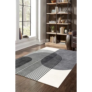 Dijital Kaymaz Iskandinav Yıkanabilir Siyah Gri Bej Salon Halısı Mutfak Halısı Balkon Halısı Yolluk DC-7184