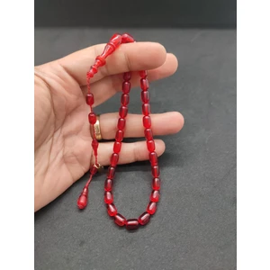 Başka Yerde Yok!!! Furkan Gül Usta Eseri Halkalı Imame El Boy Yemen Zar Kehribar Sertifikalı 8328