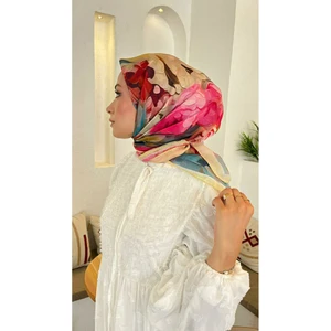 Soft Kumaş Hint Ipeği Eşarp