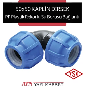 Mavi 50X50 Kaplin Dirsek