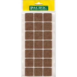 21 Adet 3x3 cm, Kare, Yapışkanlı Sandalye Keçesi, Masa, Koltuk Altı Parke Koruma Keçesi