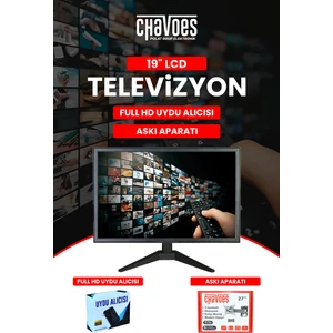 19" Mutfak Televizyonu-Monitör Uydu Alıcısı Askı Aparatı -49 Ekran 12V Full Hd -Mutfak-Karavan-Tekne