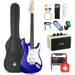DST-100L ST Elektro Gitar (Sapphire Blue)