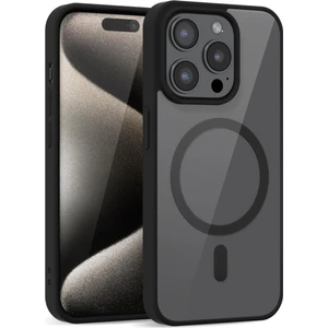 iPhone 16 Pro Max Uyumlu Kenarları Renkli Şeffaf Magsafe Kılıf