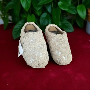 Gzr Kışlık Gondol Kadın Ev Terliği Desenli Rahat Yumuşak Esnek Terlik