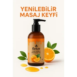 Yenilir Doğal Rahatlatıcı Nemlendirici Portakal Aromalı Masaj Yağı - 120 ml
