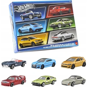 Hot Wheels Silver Series Euro Style Mutipack 6'lı Araba Seti JBY79