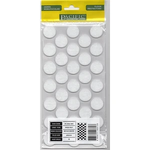 Yapışkanlı Yuvarlak Keçe 24 mm – 33 Adet  – Mobilya Zemin Koruyucu Keçe Kahverengi,beyaz,gri,siyah