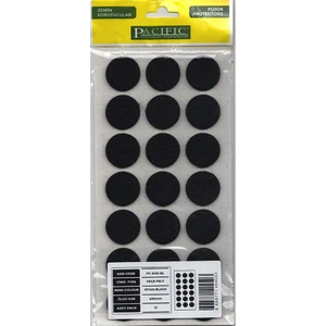 Yapışkanlı Keçe, Keçe – 30 mm – 21 Adet Zemin Koruyucu & Mobilya Altı Ses Önleyici Kahverengi Siyah Gri Beyaz 4 Ayrı Renk Seçenegi