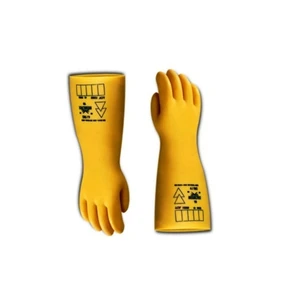Izole Elektrikçi Eldiveni Iş Güvenliği 5kv Eldiven Catu Mark Std