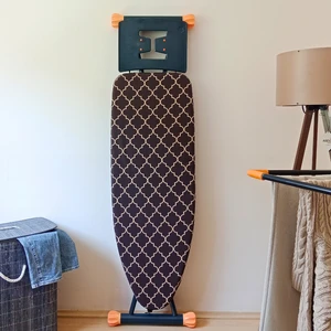 Asev Home Ütü Masası Kılıfı Keçeli Büyük Boy Ipli Stoperli 55X140CM Damask Brown