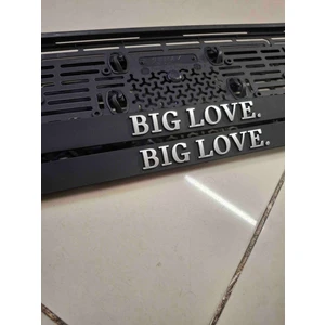 Big Love Oto Plakalık Minicooper