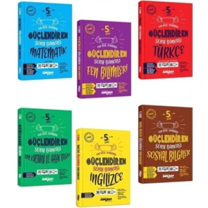 Ankara Yayınları Ankara 5. Sınıf Güçlendiren Soru Bankası Seti Tam Set Yeni 2025